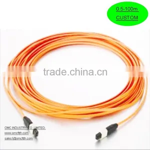 High Quality Flat Cable 12 Core MPO-MPO MM Fiber Optic Patch Cord thumbnail-1
