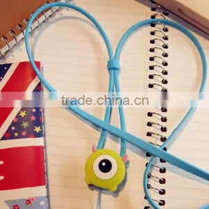 Soft PVC Rubber Duck Call Patterns Pokemon Lanyard thumbnail-3
