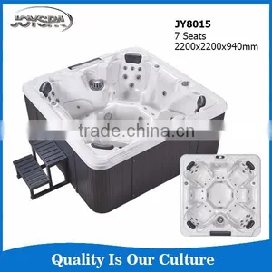 Outdoor Backyard Hot Tub for 7 People thumbnail-1