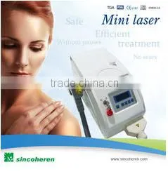 China Q Switch Nd Yag Laser Hair Removal Pigmented Lesions Treatment Machine / Nd Yag Laser Price Naevus Of Ota Removal thumbnail-1