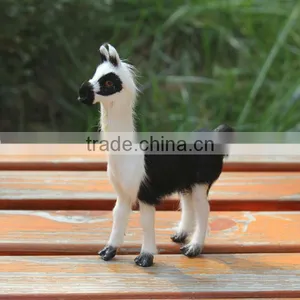 Realistic Taxidermy Replica Decor Plush Alpacas thumbnail-3