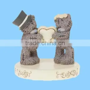 Funny Bear Wedding Cake Topper Decoration Whlesale thumbnail-1