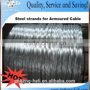ASTM A475 5/16 Messenger Wire Steel Wire Strand thumbnail-1