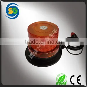 Fast Shipment Forklift LED Strobe Light With Magnetic Base and Cigarette Adapter thumbnail-1