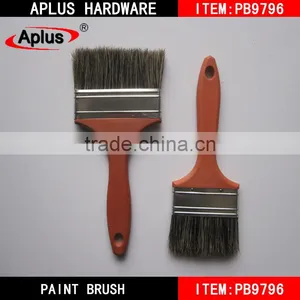 Hot Sale Wooden Handle Cheap Boiled Bristle Paint Brushes Paint Set thumbnail-2