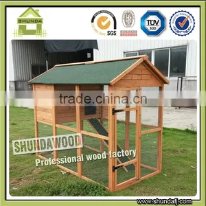 SDC08 Deluxe Large Wooden Chicken Coop thumbnail-1