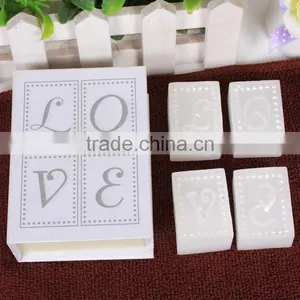European and American Style Wedding Favor Candles Romantic Love Letter Book Candle thumbnail-2
