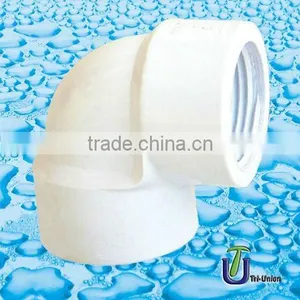 PVC Reducing Female Thread Elbow F/F 90 BS4346 /plastic Reducing Elbow thumbnail-1