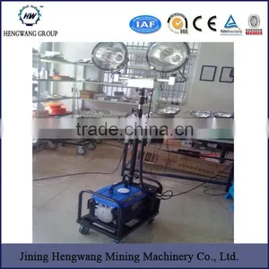 Mobile Trailer Solar Power Light Tower thumbnail-1