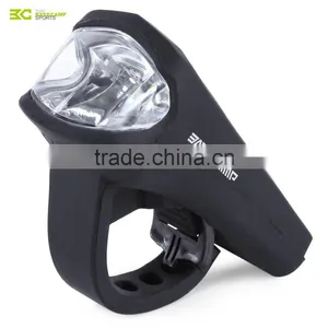 BASECAMP MTB Bicycle 3W LED Front Light Silica Gel Waterproof USB Rechargeable Lamp Bike Accessories thumbnail-1
