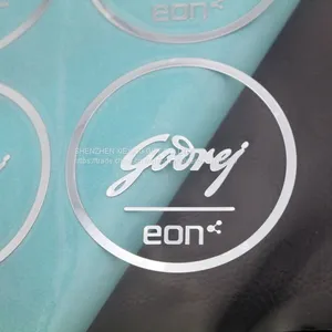 Custom Metal Logo Design Guitar Stickers Decals thumbnail-4