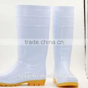 China Factory Fashion Gumboots,pvc Safety Shoes thumbnail-2