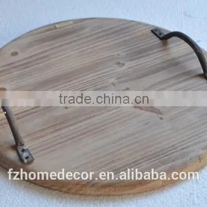 Antique Wooden Serving Trays for Home in Star Shaped thumbnail-2