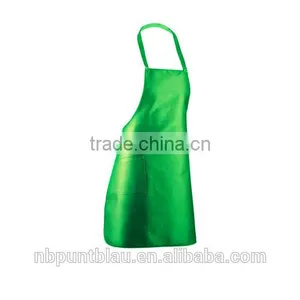 Fashion Polyester Material Kitchen Apron With Front Pocket thumbnail-5