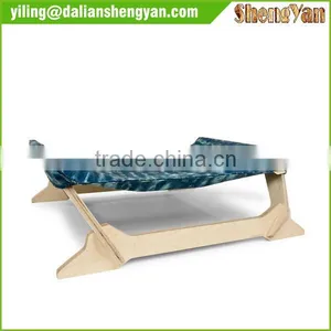 Wooden Cat Hammock , Cat Leisure Bed thumbnail-3