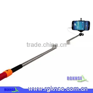 2016 Popular Selfie Stick With Bluetooth Shutter Button, Selfie Monopod, Selfie Holder for Travel Tourism thumbnail-3