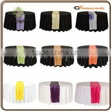 Popular Soft Quilt Satin Table Runner for Wedding Decoration thumbnail-1