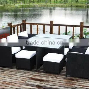 Rattan Table and Chair Sets for Restaurant/garden thumbnail-1