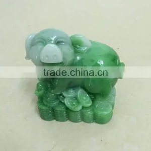 Polyresin Lucky Pig Statue thumbnail-1