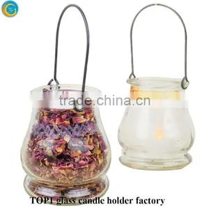 Homemade Snow Globe Mason Jar Hanging Glass Jar Lamp thumbnail-2