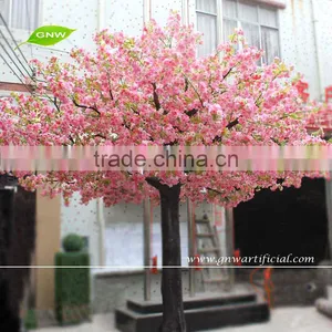 BLS018 GNW Artificial Cherry Blossom Tree 12ft Pink Color for Home Decoration thumbnail-1