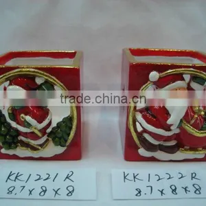 Ceramic Pen Pot of Santa,christmas Pen Holder,pencil Holder thumbnail-1