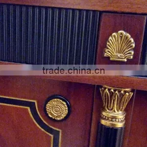 Office Furniture Set ;Hand Carved Wooden Office Furniture,Antique Office Desk Set,Office Desk,Chair, File Cabinet (BG600036) thumbnail-4