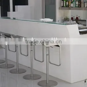 Plastic Illuminated Led Bar Counter for Hotel or Wine Bar Using thumbnail-1
