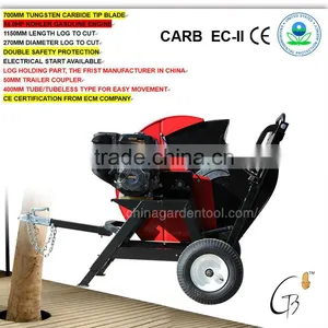 14hp Kohler Engine Trailer Hitch 700mm Log Saw thumbnail-1