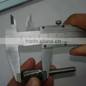 Cylinder Shape C With Radius End Tungsten Carbide Rotary Burrs thumbnail-1