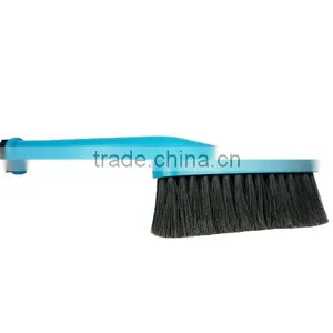 Plastic Short Handle Water Flow Through Car Wheel Wash Brushes thumbnail-2