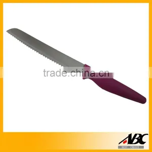 Eco-Friendly PP Handle Stainless Steel Bread Knife thumbnail-1
