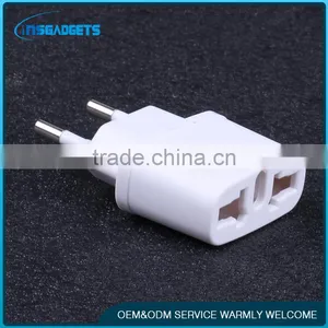 Universal Travel Adapter US AU UK to EU Plug Travel Wall AC Power Adapter 10A Socket Converter thumbnail-2