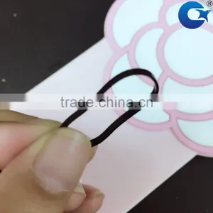 Black Hair Elastics Hair Bands thumbnail-1