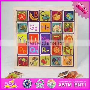 В продаже новые деревянные буквенные игры для младенцев 2016 года W14B069 thumbnail-6