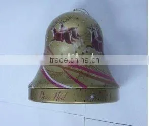 Bell Shaped Chocotate Tin thumbnail-1