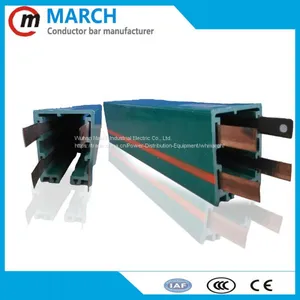 T2 Copper Busbar Safety Conductor Rail Copper Bar for Crane Overhead Crane Bridge Crane Dsl Busbar thumbnail-4