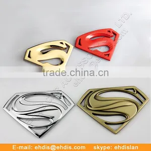 3D Plastic Brand Logo Sticker Metal Badge With Colour Print thumbnail-2