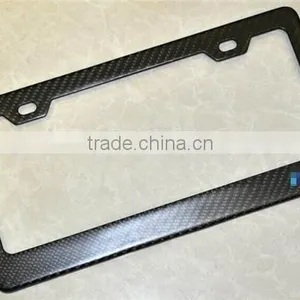 Auto Carbon Fiber License Plate Frame thumbnail-3