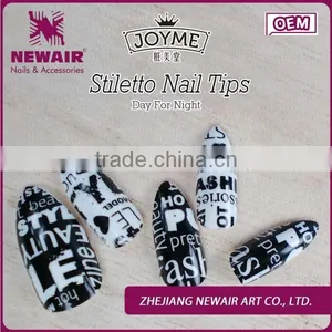 2016 New Product Wholesale Stiletto Nail Art Punk Style Nail Supplies Nail Tip thumbnail-2