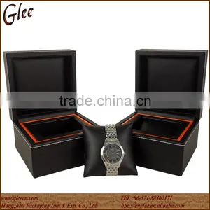 2014 Hot Top Grade PU Leather Decorated Single Watch Box thumbnail-1