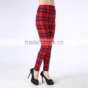 Wholesale Custom Printed Leggings 20 Colors Sexy Women Spandex Leggins Microfiber Flower Sexy Printed Floral Leggings thumbnail-6