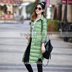 2017 Winter Duck Down Jacket Women New Style Graceful Light Weight Down Jacket thumbnail-4