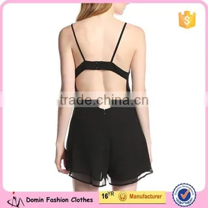 Fashion Style for Summer Women Cami Flare Dress With Strap Back Detail thumbnail-2