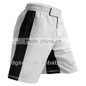 Wholesale Factory Price High Quality New 4 Way Stretch Blank Plain Mma Shorts thumbnail-1