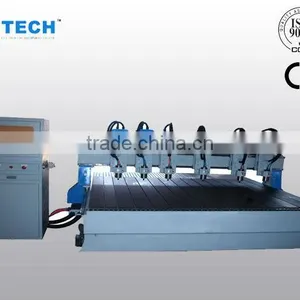 Jinan Best Selling XJ1218D Multi Heads Wood Working Machine thumbnail-1