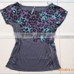 China Apparel Stock Women's T-shirt Plus Size Women Clothing thumbnail-6