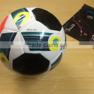 Promotional Football Cheap Soccer Ball Custom Print Logo thumbnail-1