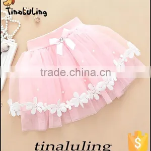 FASHION 2015 GIRLS HIGH QUALITY LACE TUTU SKIRTS KIDS DANCE TUTUS thumbnail-3