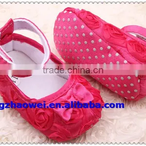 Solid Rose Baby Girls Dress Shoes thumbnail-2